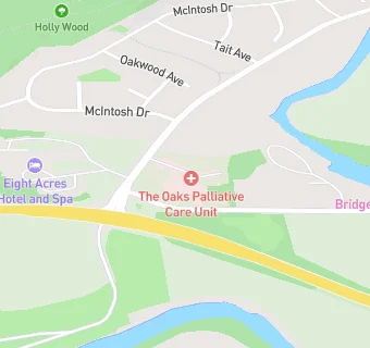 map for The Oaks Palliative Day Care Centre