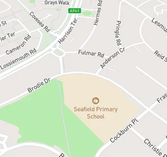 map for Seafield Primary School