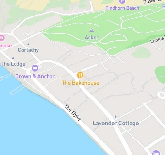 map for Findhorn Village Store