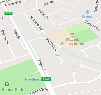 map for Millbank Primary School