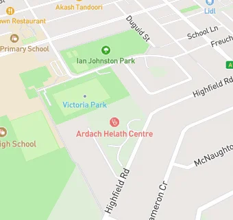 map for Burnie Centre