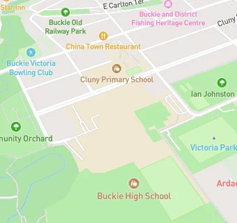 map for Buckie High School