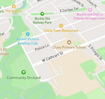 map for Buckie High School Coffee Bar