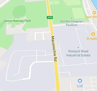 map for Kessock Service Station Ltd