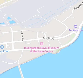 map for Invergordon Naval Museum and Heritage