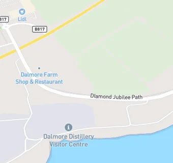 map for Dalmore Farm Shop and Restaurant