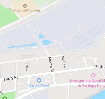 map for Isobel Rhind Centre