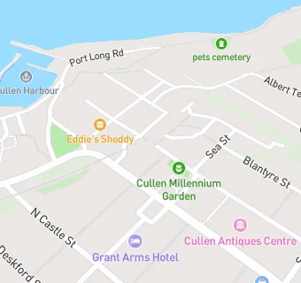 map for Seafield & Cullen Medical Group (Cullen Primary Care Centre)