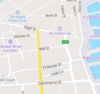 map for Carlton Club