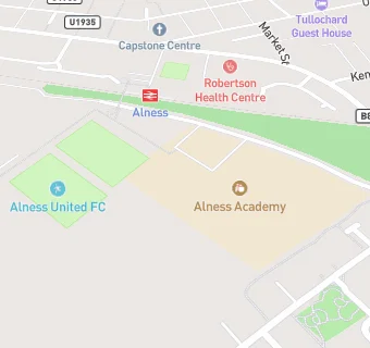 map for Alness Academy