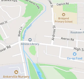 map for Averon Leisure Centre