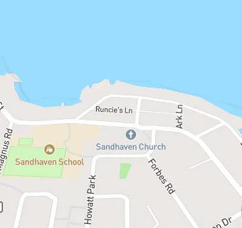 map for Sandhaven School Nursery