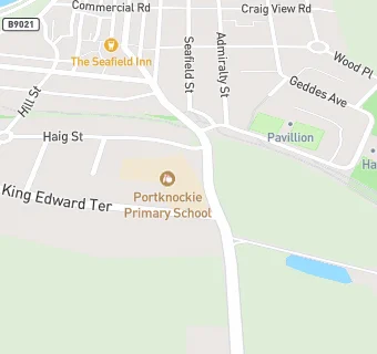 map for Portknockie Primary School