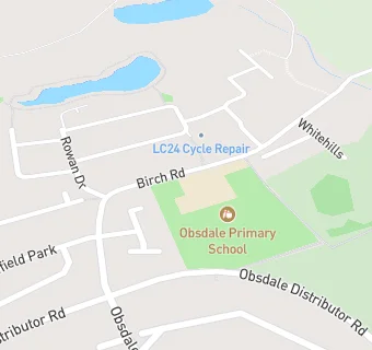 map for Obsdale Primary School