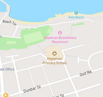 map for Hopeman Primary School