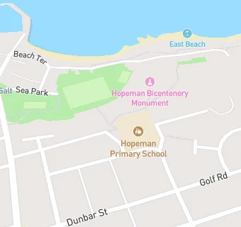 map for Hopeman Nursery