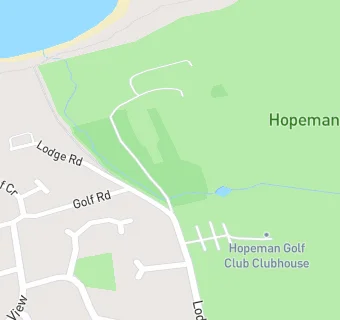 map for Hopeman Golf Club