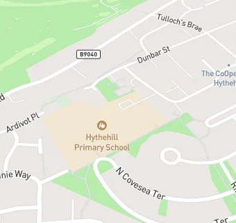 map for Hythehill Primary School