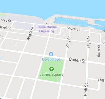 map for Fountain Juice Bar