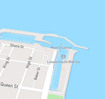 map for Harbour Lights