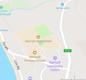 map for Gairloch High School