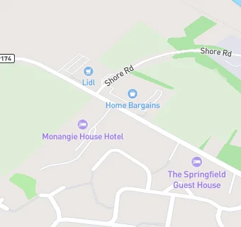 map for Morangie House Hotel