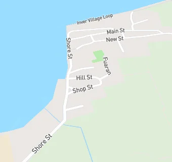 map for Inver Village Hall