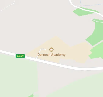 map for Dornoch Academy