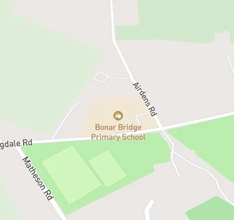 map for Bonar Bridge Primary School