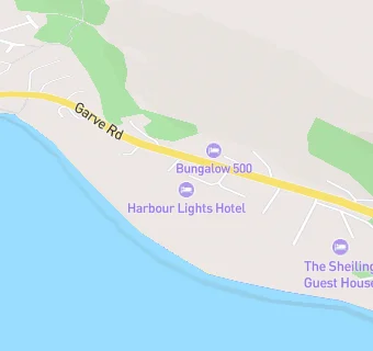 map for The Shieling Guest House