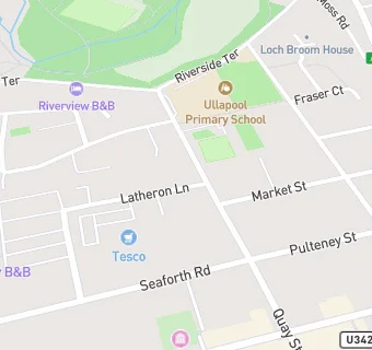 map for Community Pantry Takeaway