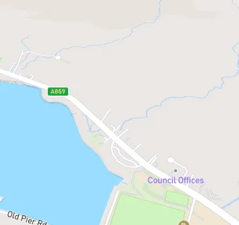 map for North Harris Medical Practice (Isle of Harris)