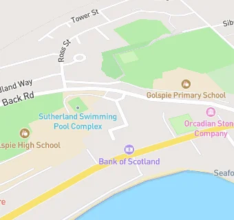 map for ADC Golspie Practice