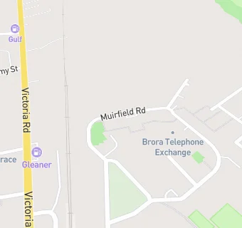 map for Brora Village Hub