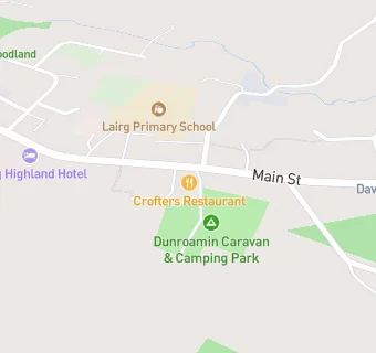 map for Lairg Highland Hotel