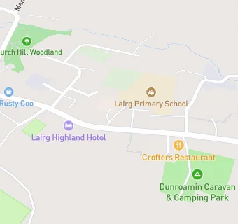 map for Lairg Community Centre