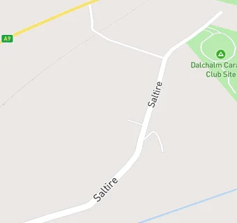 map for Brora Caravan and Motorhome Club