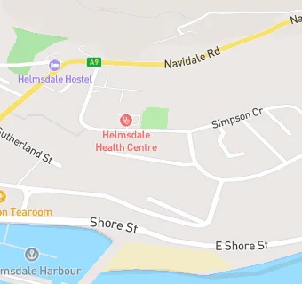 map for Brora & Helmsdale Medical Practice (Helmsdale)