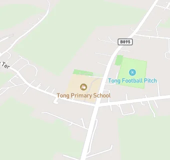 map for Tong Primary School