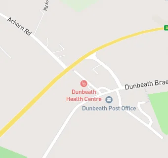 map for Dunbeath Health Centre