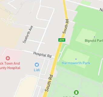 map for Harmsworth Football Park