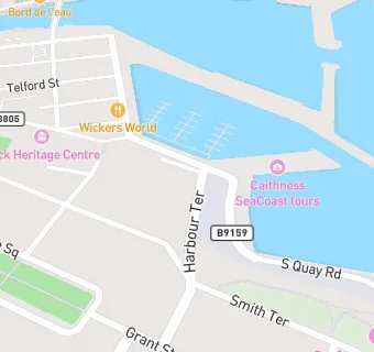 map for Harbour House B&B