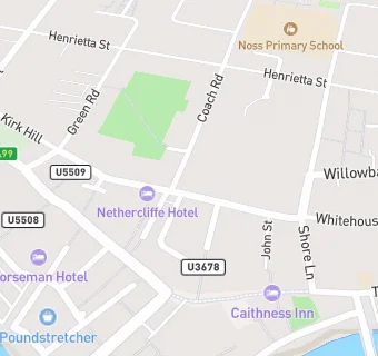 map for Nethercliffe Hotel