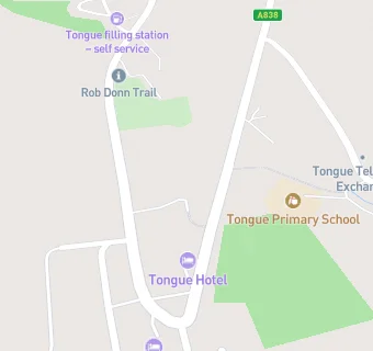 map for Tongue Medical Practice