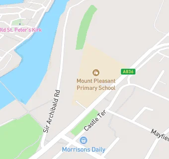 map for Mount Pleasant Primary School