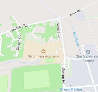 map for Stromness Academy