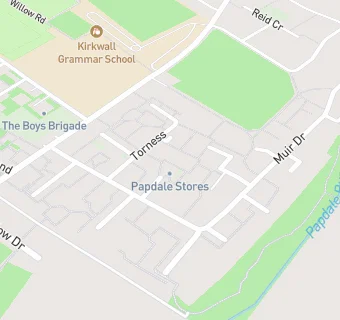 map for Papdale Stores