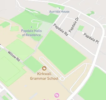 map for Kirkwall Grammar School