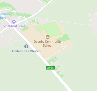 map for Dounby Community School