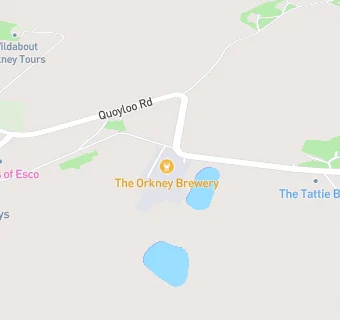 map for Orkney Brewery Visitor Centre